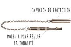 Sifflet spécial chien Elless ultrasons avec capuchon