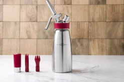 Siphon Isi Gourmet Whip pour préparations chaudes et froides - 0,5L