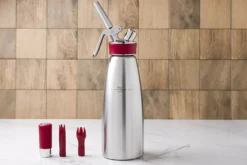 Siphon Isi Gourmet Whip pour préparations chaudes et froides - 1L