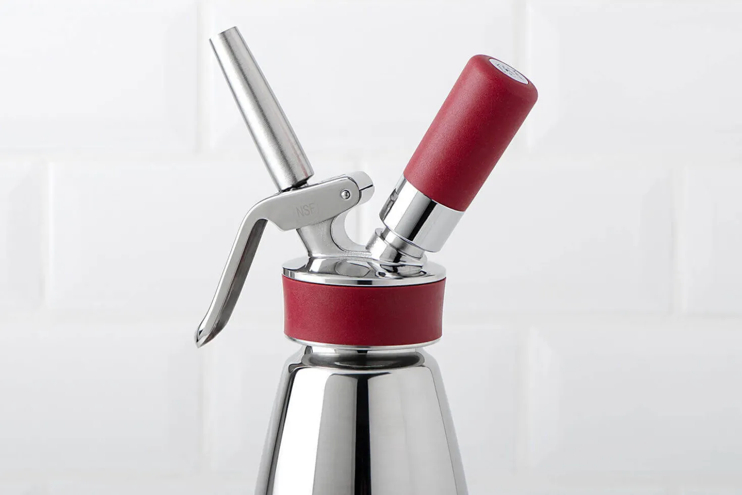 Siphon isotherme professionnel Isi Thermo Whip en inox - 0,5L
