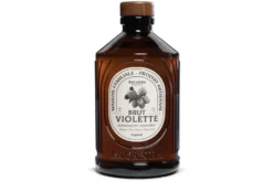 Sirop de violette brut artisanal Bacanha certifié biologique 40cl