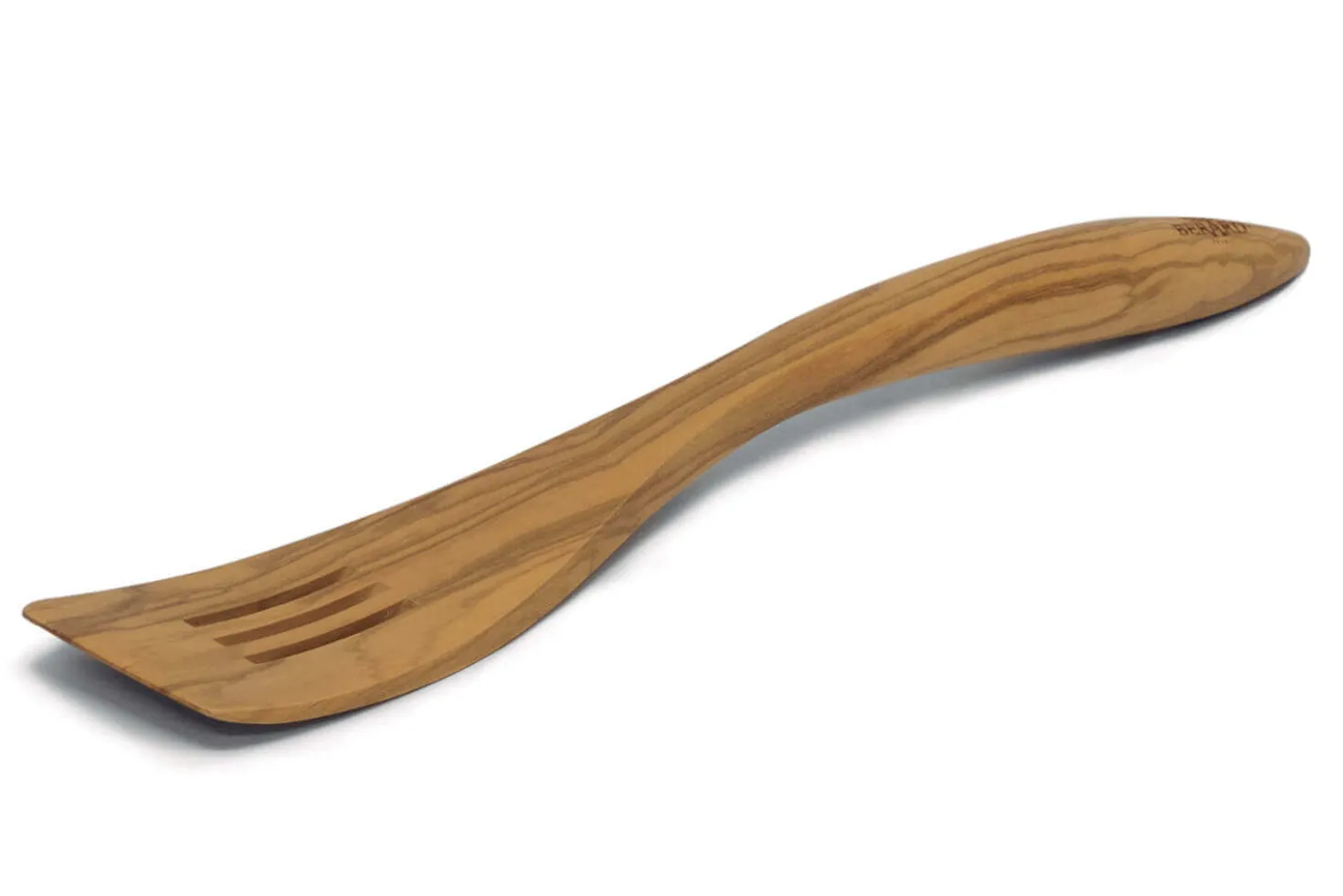 Spatule ajourée Bérard Terra faite main en olivier 32cm