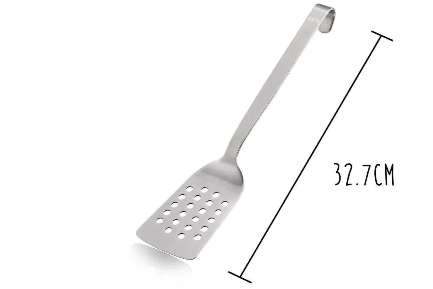 Spatule ajourée Gefu Baseline acier inox 32.7cm