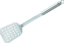 Spatule à barbecue perforée Rösle 46cm en acier inoxydable 18/10