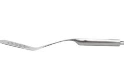 Spatule coudée ajourée Kitchen Aid tout en acier inoxydable