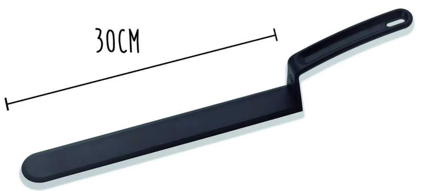 Spatule coudée professionnelle à angle droit MATFER Exoglass® 30cm