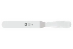 Spatule coudée professionnelle Icel manche PP blanc