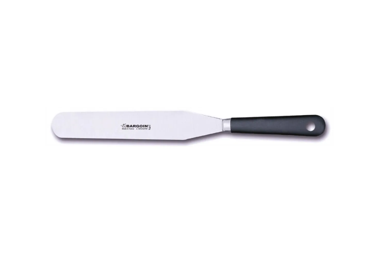 Spatule de pâtissier professionnelle Bargoin 248-20F inox 20cm