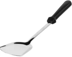 Spatule spécial wok inox avec bout arrondi