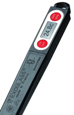 Spatule thermomètre Matfer Elvéo 38.5cm en silicone -20° à +200°C