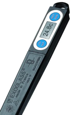 Spatule thermomètre Matfer Exoglass® rouge -20° à +200°C