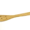 Spatule à trous galbée Bérard faite main en olivier 30cm
