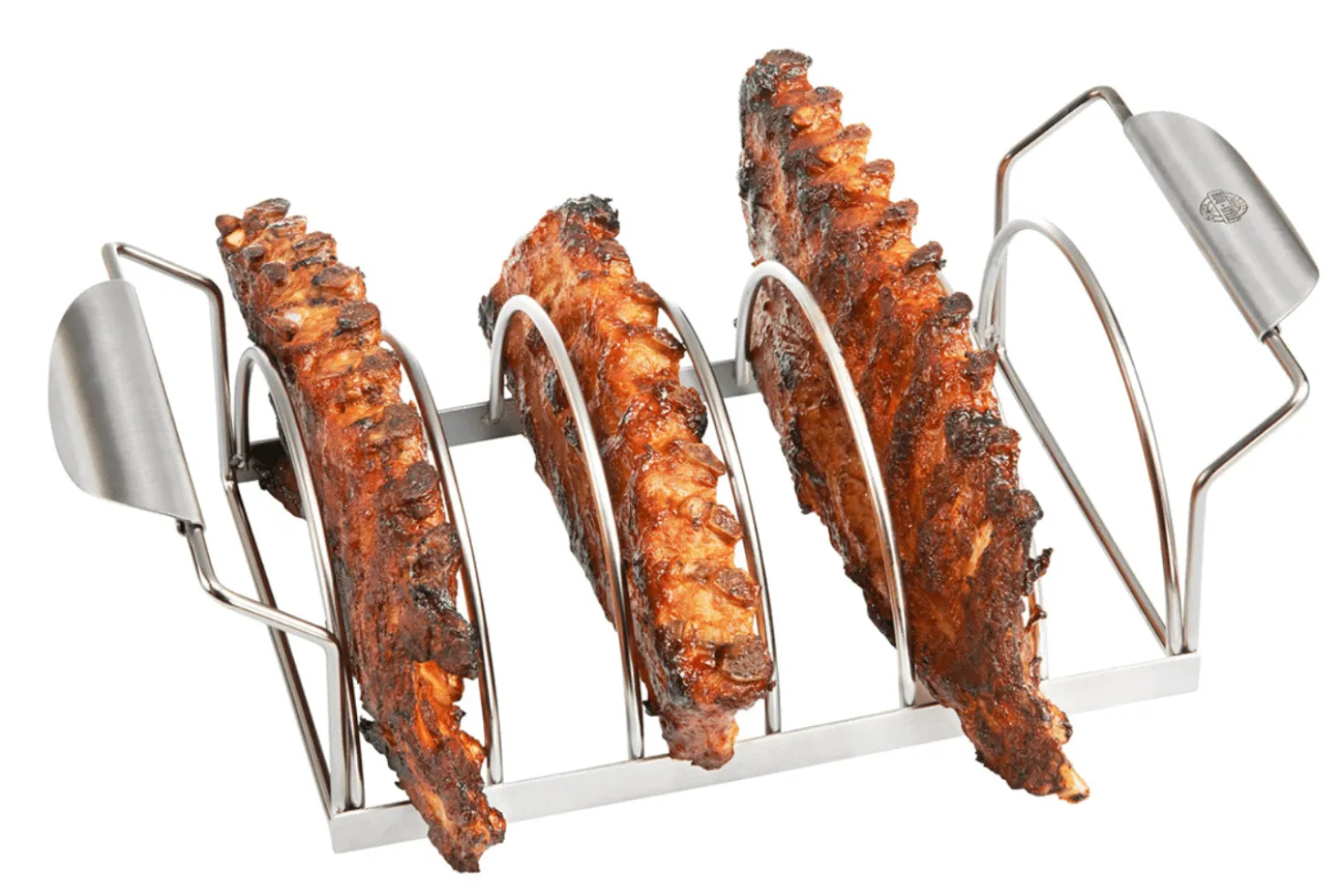 Support pour ribs Gefu en acier inox 40cm