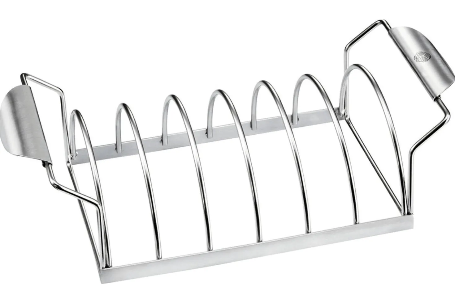 Support pour ribs Gefu en acier inox 40cm