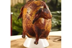 Support à rôtir vertical en céramique Big Green Egg pour poulet