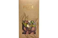 Tablette de chocolat noir Pécou La Charmeuse aux fruits secs - 100g
