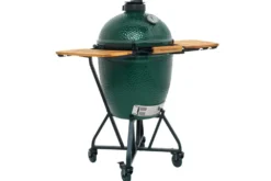 Tablettes latérales en bois d'acacia pour barbecue Big Green Egg Large