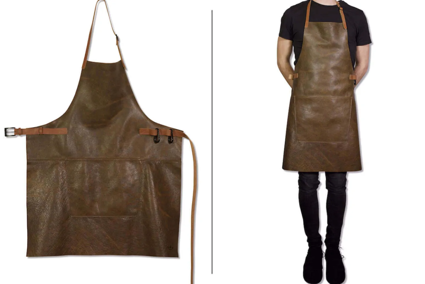Tablier de barbecue DutchDeluxes en cuir