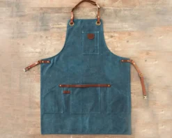 Tablier de cuisine Alaskan Maker N°547 vintage en toile