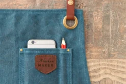 Tablier de cuisine Alaskan Maker N°547 vintage en toile