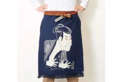 Tablier de cuisine japonais Anything Maekake Sharaku