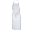 Tablier de cuisine mixte Robur Pise blanc 100% coton
