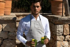 Tablier de cuisine Witloft en coton recyclé