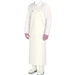 Tablier Professionnel PVC blanc tous usages 75x100cm