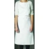 Tablier valet blanc Matfer avec bavette et poche
