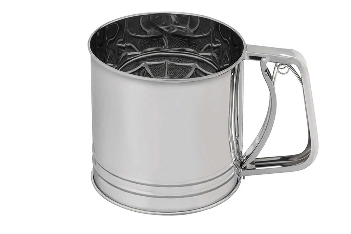 Tamis à farine automatique inox Ø12,3cm
