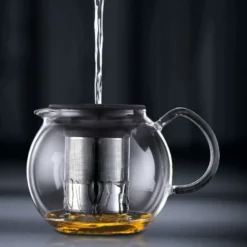 Théière Bodum Assam à piston avec filtre inox - 1L 8 tasses