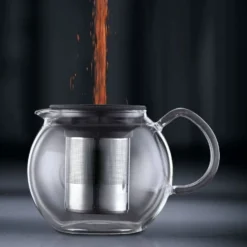 Théière Bodum Assam à piston avec filtre inox - 1L 8 tasses