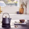 Théière noire Beka Saga en fonte 1,2L