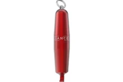Tire-bouchon aluminium Lance coloris rouge fabriqué en France