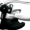Tire-bouchon à levier Arcos avec coupe-capsule en alliage de zinc et ABS noir 26cm