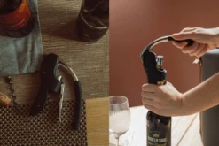 Tire-bouchon à levier BarCraft en polymère et acier inoxydable