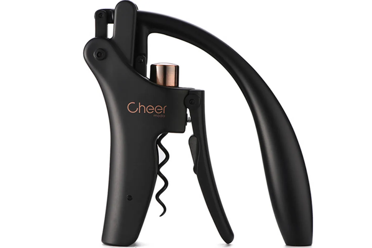 Tire-bouchon à levier Cheer Moda Shaduf avec coupe-capsule