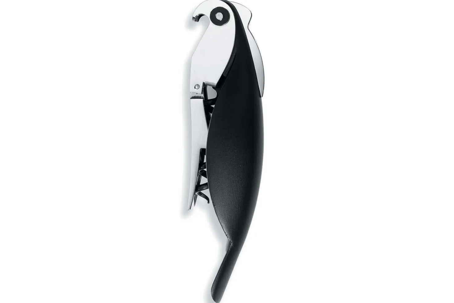 Tire-bouchon sommelier Alessi Parrot design par Alessandro Mendini