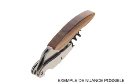 Tire-bouchon sommelier Ligne W Origine manche en chêne finition bois