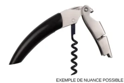 Tire-bouchon sommelier Ligne W Signature manche en ébène