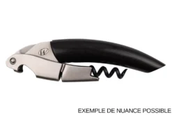 Tire-bouchon sommelier Ligne W Signature manche en ébène