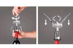 Tire-bouchon Vacu Vin à ailettes