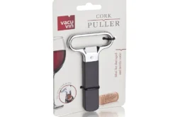 Tire-bouchon Vacu Vin à double lame - Idéal bouchons abîmés