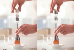 Toqueur à oeufs avec salière Gefu Ovo