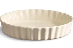 Tourtière haute cannelée Émile Henry 28cm en céramique