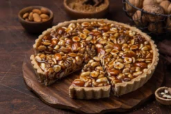 Tourtière ronde cannelée Gobel anti-adhérent fond mobile et bord plat