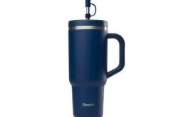 Travel cup isotherme Qwetch Matt inox recyclé 900ml – 8 coloris