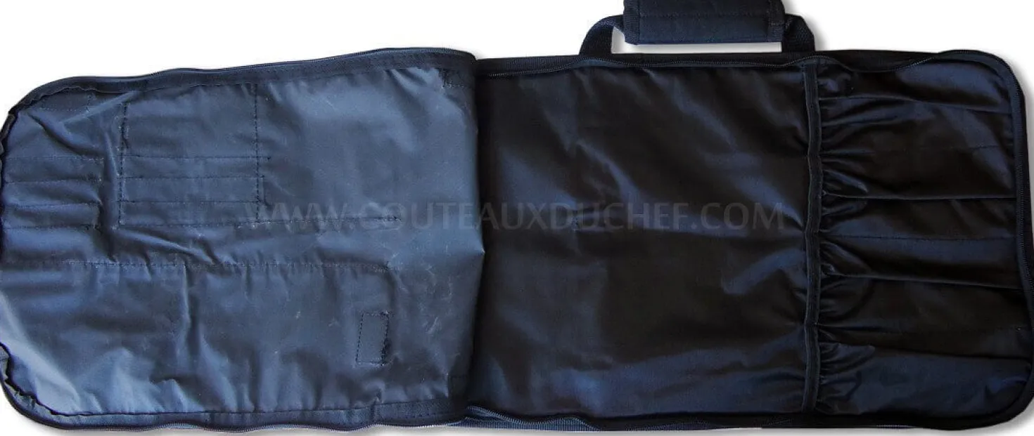 Trousse pour 4 couteaux + poche accessoires Martinez & Gascon