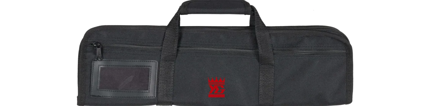 Trousse pour 4 couteaux + poche accessoires Martinez & Gascon