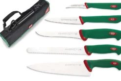 Trousse souple 5 couteaux professionnels Sanelli Premana